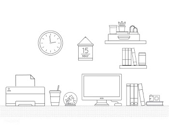 Vector of office supplies | Free stock vector - 16501