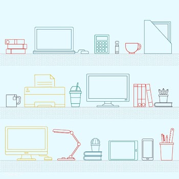 Vector of office supplies | Free stock vector - 16606