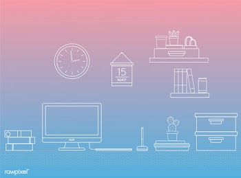 Vector of office supplies | Free stock vector - 16647