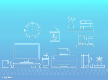 Vector of office supplies | Free stock vector - 16669