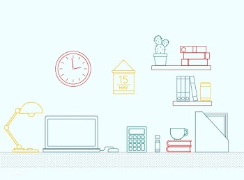 Vector of office supplies | Free stock vector - 16670