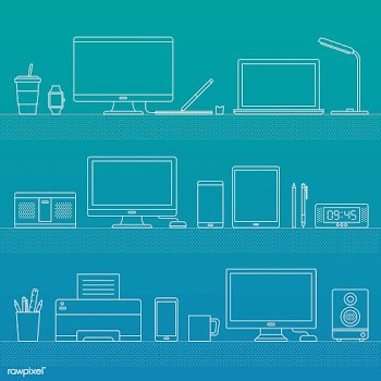 Vector of office supplies | Free stock vector - 16703