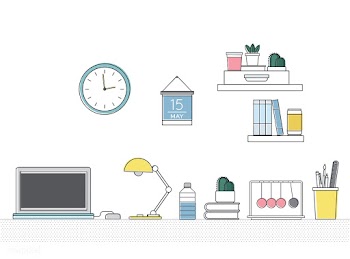 Vector of office supplies | Free stock vector - 16757