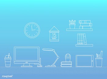 Vector of office supplies | Free stock vector - 16784