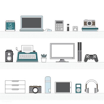 Vector of office supplies | Free stock vector - 16789
