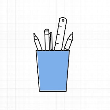 Vector of office supply icon | Free stock vector - 16827