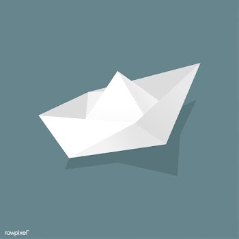 Vector of paper boat icon | Free stock vector - 383669