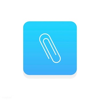 Vector of paperclip icon | Free stock vector - 249611