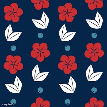 Vector of seamless Japanese style floral patt.. | Free stock vector - 42989