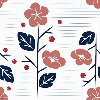 Vector of seamless Japanese style floral patt.. | Free stock vector - 42992