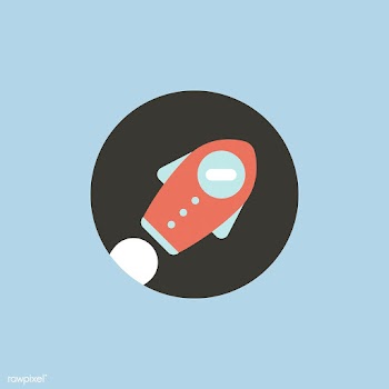 Vector of startup space ship icon | Free stock vector - 44195
