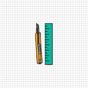Vector of stationery doodle style | Free stock vector - 43235