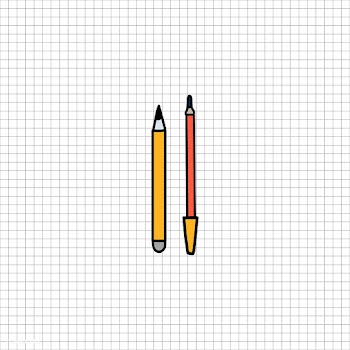 Vector of stationery doodle style | Free stock vector - 43287