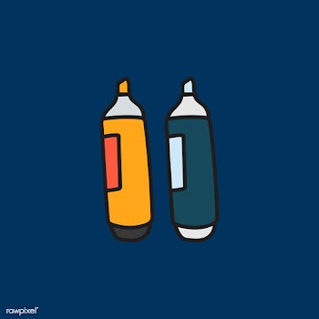 Vector of stationery doodle style | Free stock vector - 43294