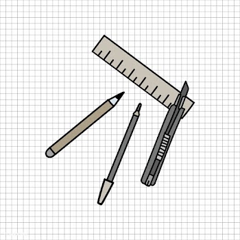 Vector of stationery doodle style | Free stock vector - 43461