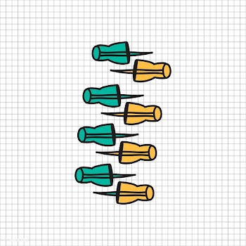 Vector of stationery doodle style | Free stock vector - 43548