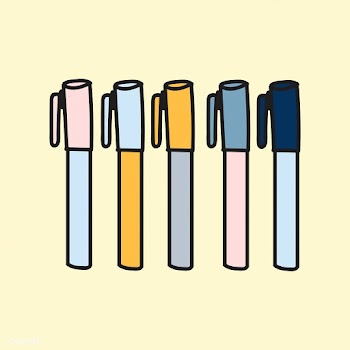 Vector of stationery doodle style | Free stock vector - 43740