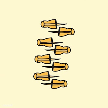 Vector of stationery doodle style | Free stock vector - 43751