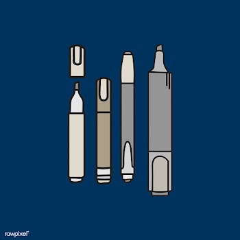 Vector of stationery doodle style | Free stock vector - 43804