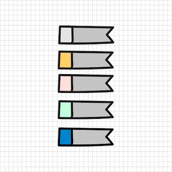 Vector of stationery doodle style | Free stock vector - 43909