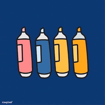 Vector of stationery doodle style | Free stock vector - 43919