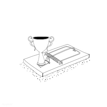 Vector of successful trophy trap | Free stock vector - 47222