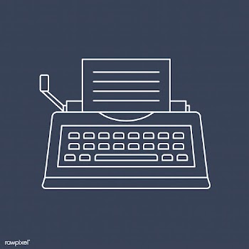 Vector of typewriter icon | Free stock vector - 16689