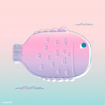 Vector of underwater creatures | Free stock vector - 47024