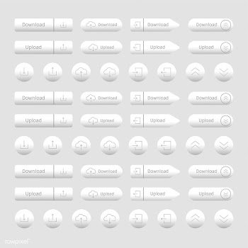 Vector of website data storage icons | Free stock vector - 248788