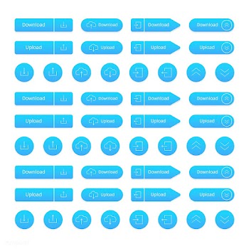 Vector of website data storage icons | Free stock vector - 249712