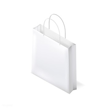 Vector of white shopping bag icon | Free stock vector - 382981
