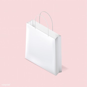 Vector of white shopping bag icon | Free stock vector - 383006
