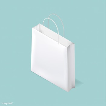 Vector of white shopping bag icon | Free stock vector - 383057