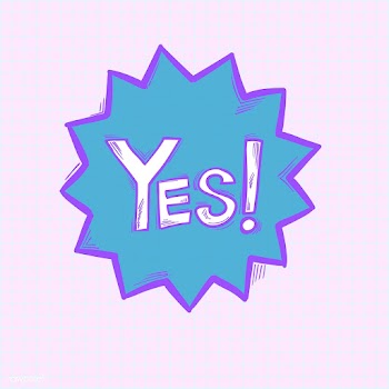 Vector of yes word | Free stock vector - 60844
