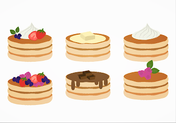 Vector Pancakes - Download Free Vector Art, Stock Graphics & Images