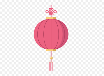 Vector red hand-painted Mid Autumn Festival Lantern png download ...