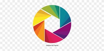 Vector Round Frame Material Ppt, Vector Border, Circular - Camera Close Shutter Png