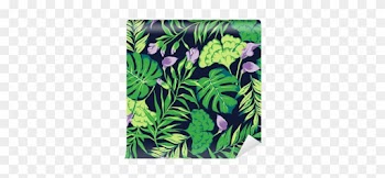 Vector Seamless Bright Colorful Tropical Pattern With - Tropics