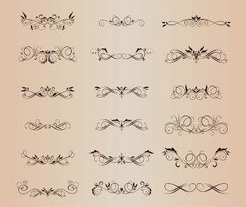 Vector Set Of Beautiful Design Elements