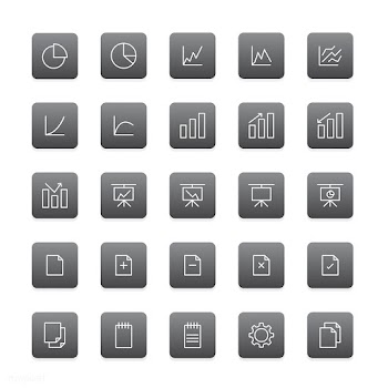 Vector set of business icons | Free stock vector - 249725