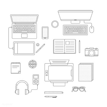 Vector set of digital devices | Free stock vector - 16692