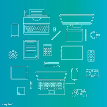 Vector set of digital devices | Free stock vector - 16778