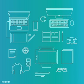 Vector set of digital devices | Free stock vector - 16792