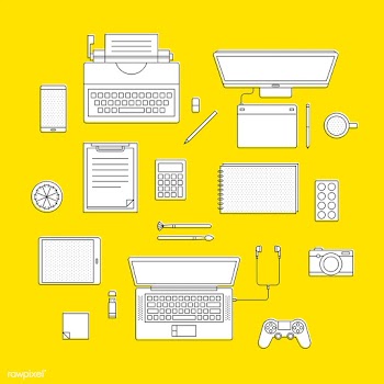 Vector set of digital devices | Free stock vector - 16833