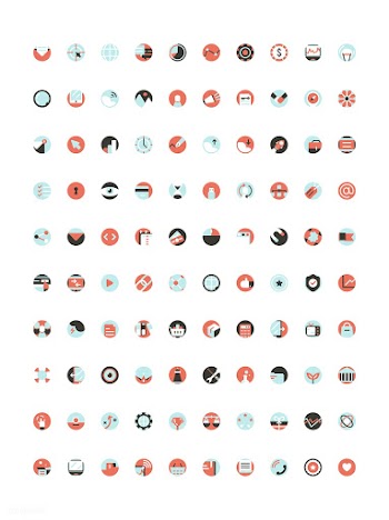 Vector set of digital marketing icons | Free stock vector - 44273