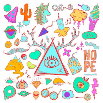 Vector set of feminine icons | Free stock vector - 60910