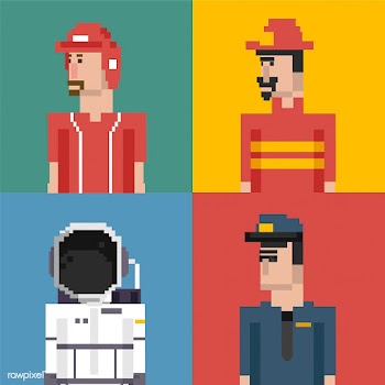 Vector set of men and professions | Free stock vector - 95050