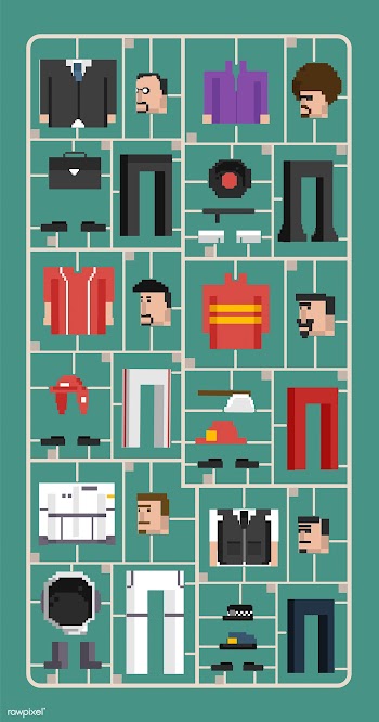 Vector set of men and professions | Free stock vector - 95068