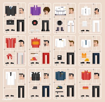Vector set of men and professions | Free stock vector - 95071