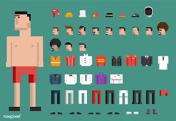 Vector set of men and professions | Free stock vector - 95119